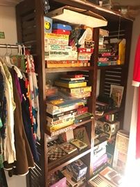 Assorted Vintage Clothing And Toys