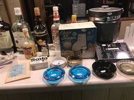 Assorted Vintage Bar Items
