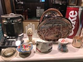 Assorted Vintage Bar Items