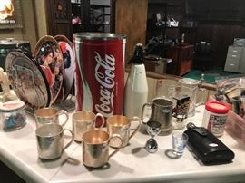 Assorted Vintage Bar Items