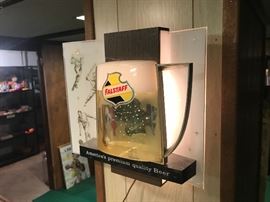 Vintage Falstaff Premium Quality Beer Motion Lighted Sign