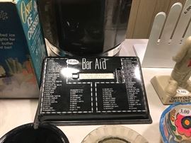 Assorted Vintage Bar Items