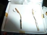 14 KT gold earrings