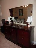 Vintage dresser with beveled mirror, excellent condition