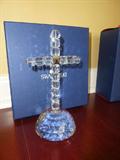 Swarski crystal cross - appx.6"