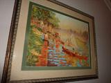 Fossoux - Impressionist Fair II - COA AND APPRAISAL
