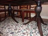 legs of Duncan Phyfe table