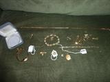 Assorted Gold Jewelry - 10-14K, Bracelets, pendants, necklaces, earrings