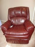 Lane leather recliner