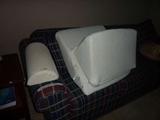 Sofa Sleeper, Back Support from Relax the Back and Temperpedic pillow
