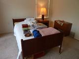 Dutch furniture - Twin Bed, Night Stand, Chest