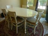 Pottery Barn Table with 6 chairs - sold seperately