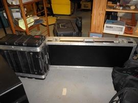 Roadie and SKB hard cases