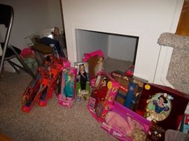 Barbie's and other dolls