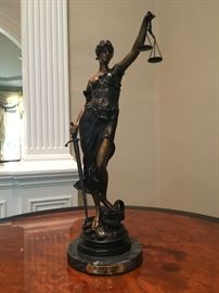Scales of Justice Bronze 