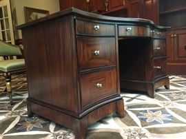 Maitland Smith Double Pedestal Desk 
