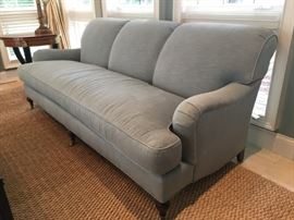 F. Schumacher and Co Cambridge Sofa in Barbara Barry Fabric 