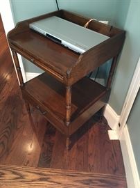 Two Tier Stand with Pull Out Tray