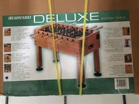 Harvard, NIB< DElux Foosball Table, #happyhunting