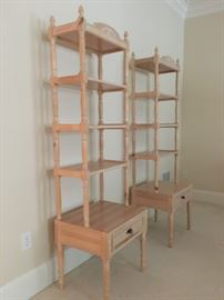 Pair of Etagere Shelves from Lynn Holly for Lexington Funiture