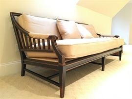 Gustavian Sofa in Coromandel Crackle with Gold Detail 