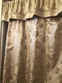 Shower Curtain and Valance