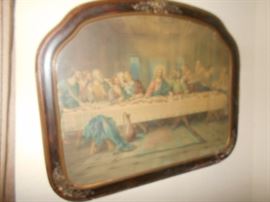 last supper antique picture