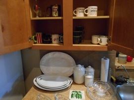 platters and canister set