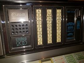 Rowe AMI  Phonograph, 1975, Model R-74, Arlington, 200 Selection, 33 1/3 - 45 rpm