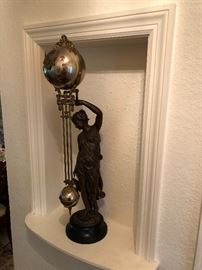 Ansonia Huntress Swing Antique Clock