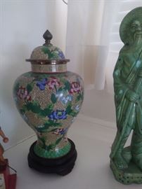 Asian style vase.