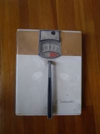 Vintage scale.