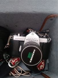 Pentax Camera with case.