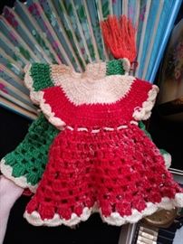 Vintage doll fashions.