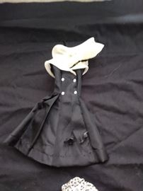 Vintage Barbie fashions.