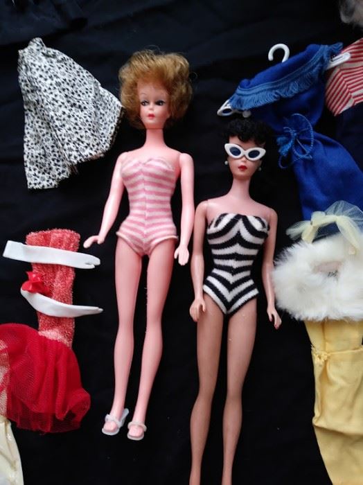 Vintage Barbie and fashion doll.