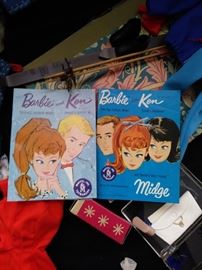 Vintage Barbie booklets.
