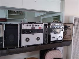 Reel to reel's.