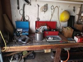 Garage items.