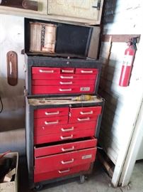 Large standing tool box.