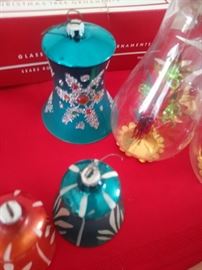 Vintage Christmas ornaments. 