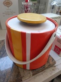 Vintage ice bucket.