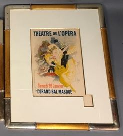 Lot 28 Original JULES CHERET Color Lithograph Print. The