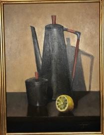 Lot 50 ROBERT BOHNE Still Life Oil Painting