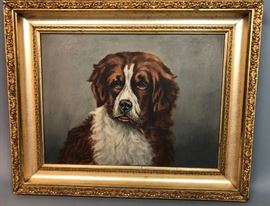 Lot 93 Marianne Taylor, 1895. Oil painting on board, Co