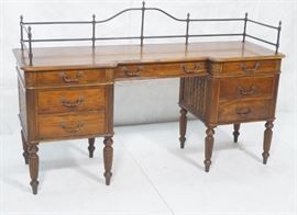 Lot 152 Decorator Maitland Smith Leather Top Writing Desk