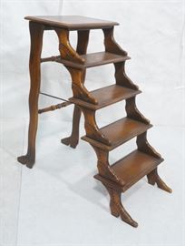 Lot 182 Maitland Smith Style Leather Bookcase Shelves Lib
