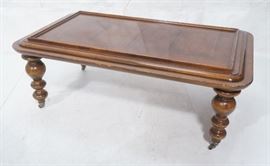 Lot 338 Milling Road Rectangular Wood Coffee Table. Thick