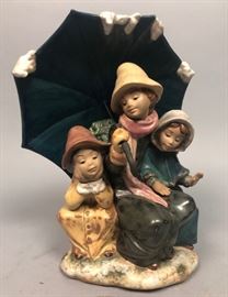 Lot 416 LLADRO Ceramic Figural Group Sculpture. Three fig