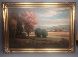 Lot 76 CHARLES FOGART Impressionist Landscape Oil Painti
